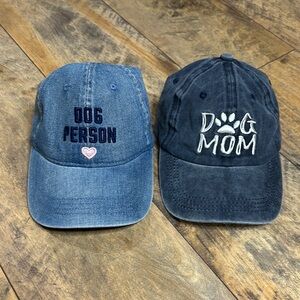 Bundle of Dog Mom/Dog Person Ball Caps, OSFM